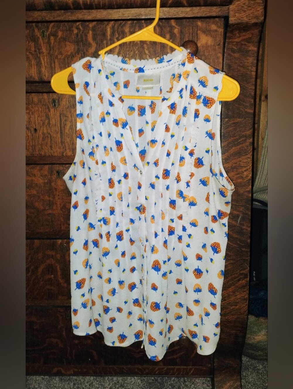 Maeve Strawberry Blouse Size 12